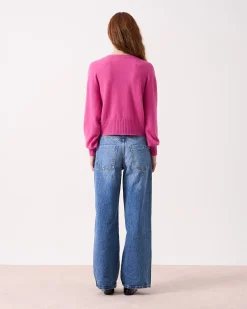 Absolut Cashmere Eugenie<DAMES Vesten|100% Kasjmier