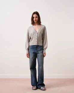Absolut Cashmere Eugenie<DAMES Vesten|100% Kasjmier