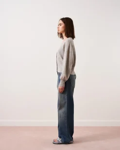 Absolut Cashmere Eugenie<DAMES Vesten|100% Kasjmier