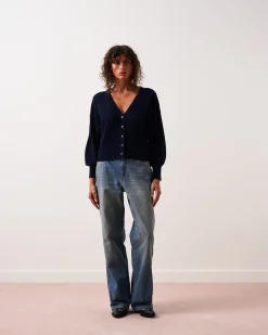 Absolut Cashmere Eugenie<DAMES Vesten|100% Kasjmier