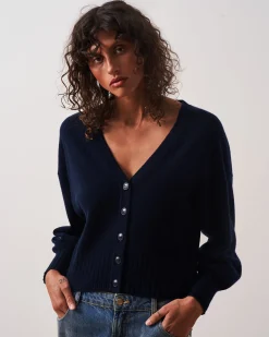 Absolut Cashmere Eugenie<DAMES Vesten|100% Kasjmier