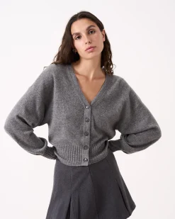 Absolut Cashmere Eugenie<DAMES Vesten|100% Kasjmier