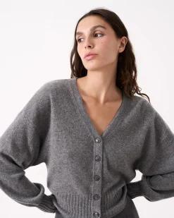 Absolut Cashmere Eugenie<DAMES Vesten|100% Kasjmier