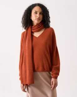 Absolut Cashmere Infinity<DAMES Scarves & Snoods|100% Kasjmier