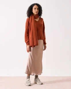 Absolut Cashmere Infinity<DAMES Scarves & Snoods|100% Kasjmier