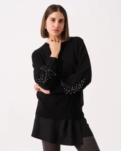 Absolut Cashmere Joy Sparkles<DAMES Ronde Hals