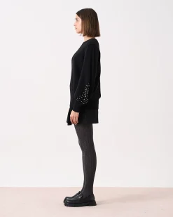 Absolut Cashmere Joy Sparkles<DAMES Ronde Hals