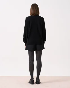 Absolut Cashmere Joy Sparkles<DAMES Ronde Hals