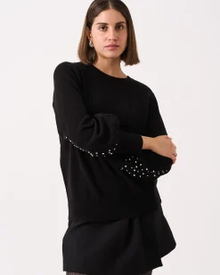 Absolut Cashmere Joy Sparkles<DAMES Ronde Hals