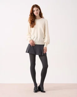 Absolut Cashmere Joy Sparkles<DAMES Ronde Hals