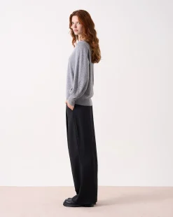 Absolut Cashmere Joy Sparkles<DAMES Ronde Hals