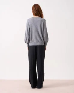 Absolut Cashmere Joy Sparkles<DAMES Ronde Hals