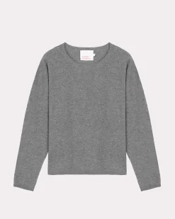 Absolut Cashmere Kaira<DAMES Ronde Hals|100% Kasjmier