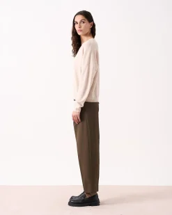 Absolut Cashmere Kaira<DAMES Ronde Hals|100% Kasjmier