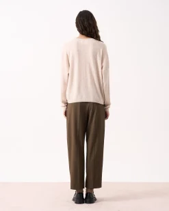 Absolut Cashmere Kaira<DAMES Ronde Hals|100% Kasjmier