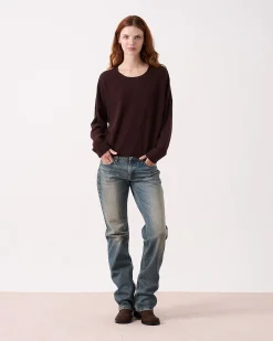 Absolut Cashmere Kaira<DAMES Ronde Hals|100% Kasjmier