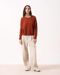 Absolut Cashmere Kaira<DAMES Ronde Hals|100% Kasjmier