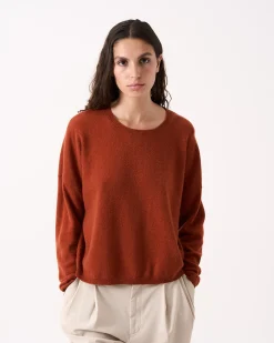 Absolut Cashmere Kaira<DAMES Ronde Hals|100% Kasjmier