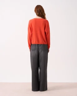 Absolut Cashmere Kaira<DAMES Ronde Hals|100% Kasjmier