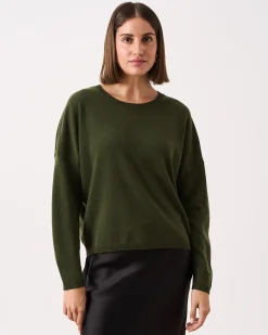 Absolut Cashmere Kaira<DAMES Ronde Hals|100% Kasjmier