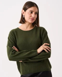 Absolut Cashmere Kaira<DAMES Ronde Hals|100% Kasjmier