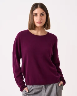 Absolut Cashmere Kaira<DAMES Ronde Hals|100% Kasjmier