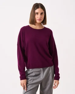 Absolut Cashmere Kaira<DAMES Ronde Hals|100% Kasjmier