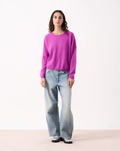 Absolut Cashmere Kaira<DAMES Ronde Hals|100% Kasjmier