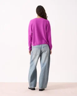 Absolut Cashmere Kaira<DAMES Ronde Hals|100% Kasjmier