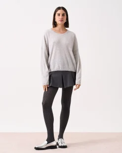 Absolut Cashmere Kaira<DAMES Ronde Hals|100% Kasjmier