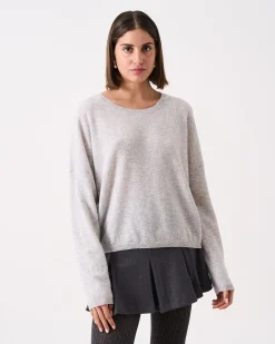 Absolut Cashmere Kaira<DAMES Ronde Hals|100% Kasjmier