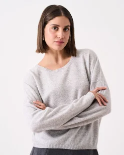 Absolut Cashmere Kaira<DAMES Ronde Hals|100% Kasjmier