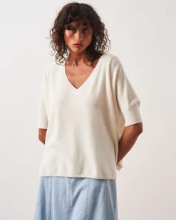 Absolut Cashmere Kate<DAMES V-Hals|Poncho'S