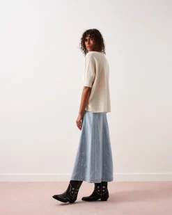 Absolut Cashmere Kate<DAMES V-Hals|Poncho'S