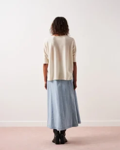 Absolut Cashmere Kate<DAMES V-Hals|Poncho'S