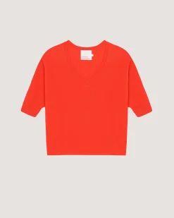 Absolut Cashmere Kate<DAMES V-Hals|Poncho'S
