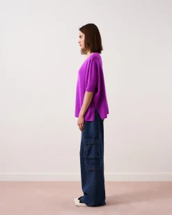 Absolut Cashmere Kate<DAMES V-Hals|Poncho'S