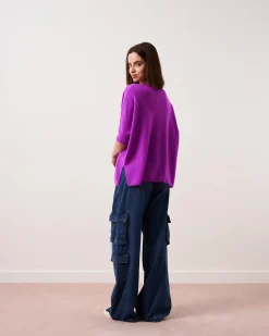Absolut Cashmere Kate<DAMES V-Hals|Poncho'S