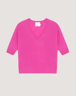Absolut Cashmere Kate<DAMES V-Hals|Poncho'S