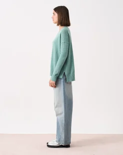 Absolut Cashmere Kenza<DAMES Ronde Hals|100% Kasjmier