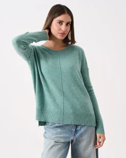 Absolut Cashmere Kenza<DAMES Ronde Hals|100% Kasjmier