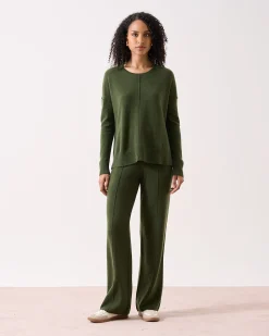 Absolut Cashmere Kenza<DAMES Ronde Hals|100% Kasjmier