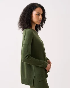 Absolut Cashmere Kenza<DAMES Ronde Hals|100% Kasjmier