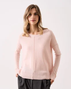 Absolut Cashmere Kenza<DAMES Ronde Hals|100% Kasjmier