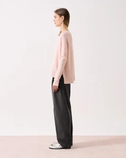 Absolut Cashmere Kenza<DAMES Ronde Hals|100% Kasjmier