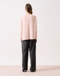 Absolut Cashmere Kenza<DAMES Ronde Hals|100% Kasjmier