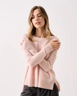 Absolut Cashmere Kenza<DAMES Ronde Hals|100% Kasjmier