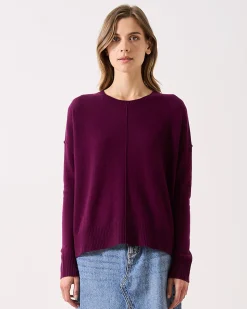 Absolut Cashmere Kenza<DAMES Ronde Hals|100% Kasjmier