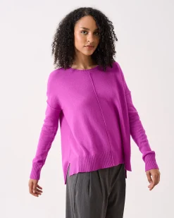 Absolut Cashmere Kenza<DAMES Ronde Hals|100% Kasjmier