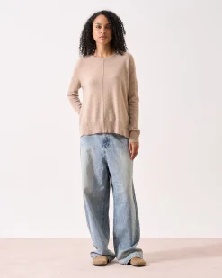 Absolut Cashmere Kenza<DAMES Ronde Hals|100% Kasjmier